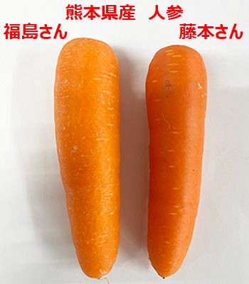 福島さん人参重量